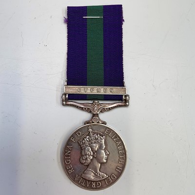 Lot 153 - Cyprus QEII General Service Medal. To 2378 A.P....