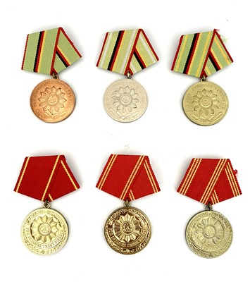 Lot 155 - East Germany Police - 10 Different Medals....
