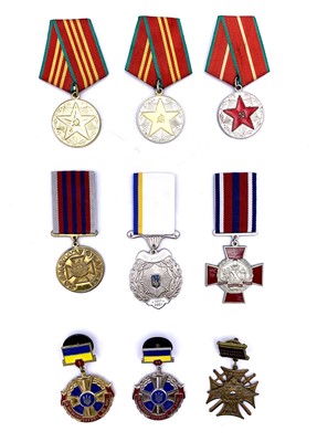 Lot 157 - Russian / Ukranian / Chechnya Police Medals....