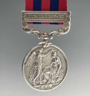 Lot 160A - India General Service Medal - Burma Police...