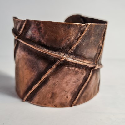 Lot 43 - The Cornish Copper CompanyRecycled copper cuff...