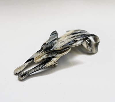 Lot 299 - A Lea Stein, Paris fox brooch 9.5cm