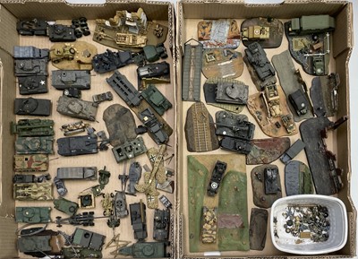 Lot 237 - Military - well painted plastic kit Military...