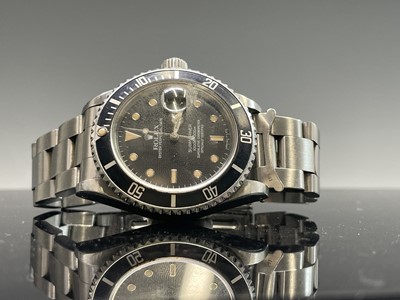 Lot 16 - A Rolex stainless steel Submariner wristwatch...