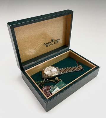 Lot 17 - A Stainless steel and 18ct yellow gold Rolex...
