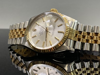 Lot 17 - A Stainless steel and 18ct yellow gold Rolex...
