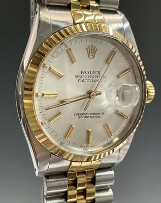 Lot 17 - A Stainless steel and 18ct yellow gold Rolex...
