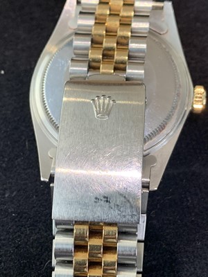Lot 17 - A Stainless steel and 18ct yellow gold Rolex...