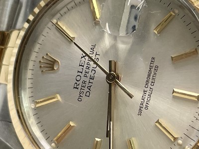 Lot 17 - A Stainless steel and 18ct yellow gold Rolex...
