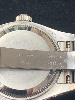 Lot 7 - A Rolex ladies Oyster Perpetual Datejust...