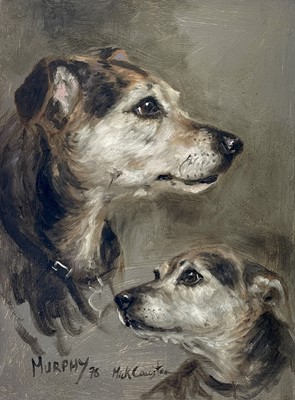 Lot 1051 - Mick CAWSTON (1959-2006) Murphy Oil on board...
