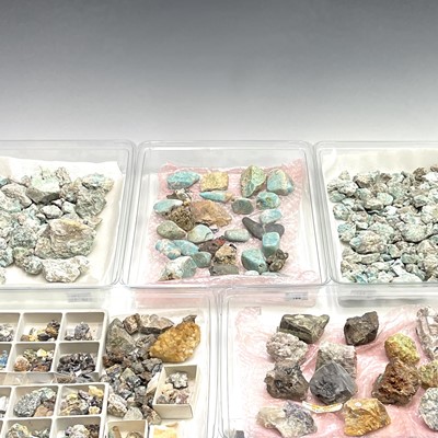 Lot 228 - An interesting selection of rock and mineral...