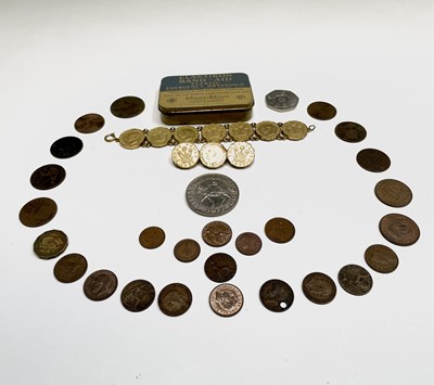 Lot 158 - Coins including high grade copper and brass
