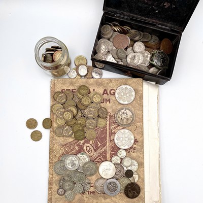 Lot 4 - Lot comprises £1.20 of pre 1947 G.B. silver...