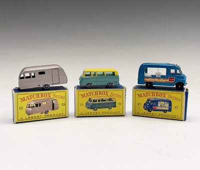 Lot 609 - Lesney - Matchbox Toys nos 23, 47 and 70....