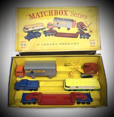 Lot 613 - Lesney - Matchbox Toys G9 Gift Set, toys...