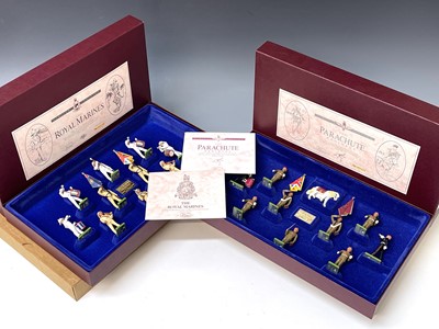 Lot 626 - Britains - Royal Marines and Parachute...