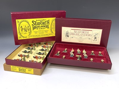 Lot 627 - Britains - Seaforth Highlanders - boxed sets...