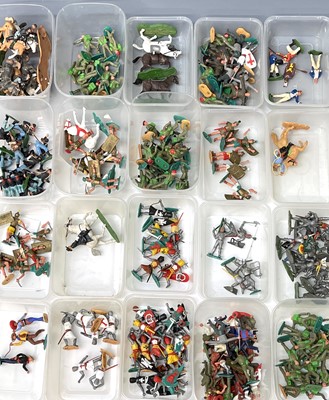 Lot 632 - 1960s-1970s Plastic swap-it type figures by...