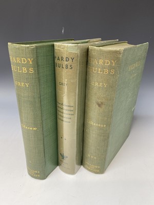 Lot 565 - C. H. GREY. 'Hardy Bulbs.' Three vols, first...