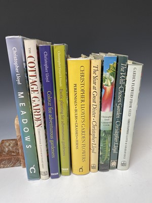 Lot 566 - CHRISTOPHER LLOYD. Nine books including...