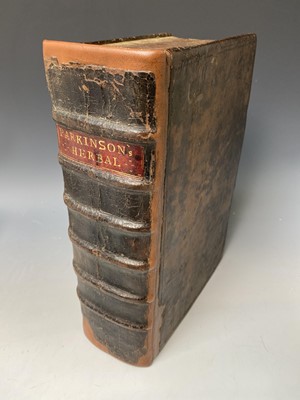 Lot 395 - JOHN PARKINSON. 'Theatrum Botanicum: The...
