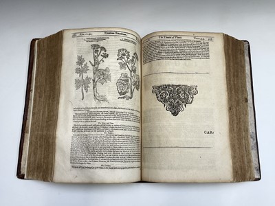 Lot 395 - JOHN PARKINSON. 'Theatrum Botanicum: The...
