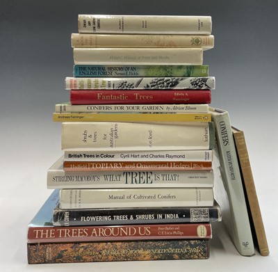 Lot 588 - DENDROLOGY. Seventeen books including 'Shrubs...