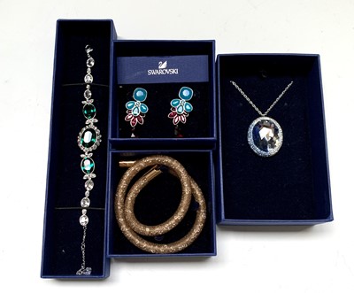 Lot 456 - Swarovski- Four pieces, boxed