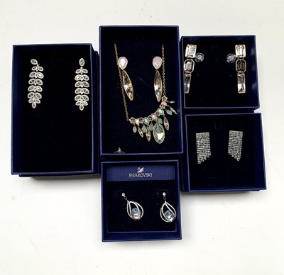 Lot 458 - Swarovski- Four pieces, boxed