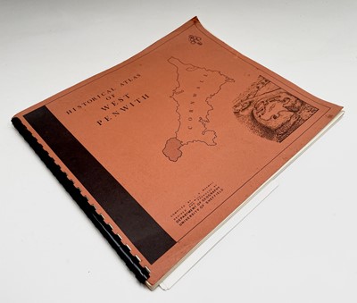 Lot 599 - CORNWALL INTEREST. 'Historical Atlas of West...