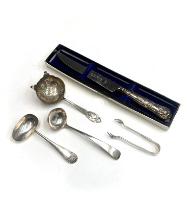 Lot 98 - A silver toddy ladle by Andrew Wilkie,...