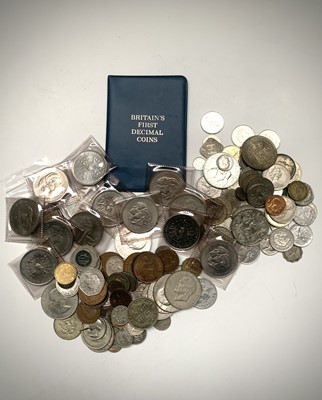Lot 155 - USA Dollar 1921 D, GB Crown 1937, other coins...