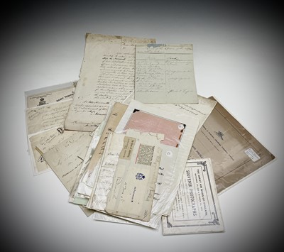 Lot 922 - 19th Century Military Autographs. 20+ letters,...