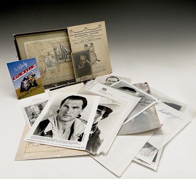 Lot 923 - Miscellaneous Autographs. Lot includes...