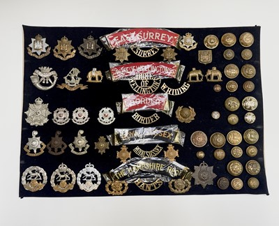 Lot 181 - English Regiments - 31st-37th Foot. A display...