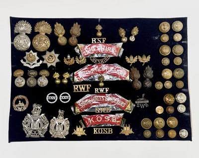 Lot 183 - English, Scottish and Welsh Regiments -...