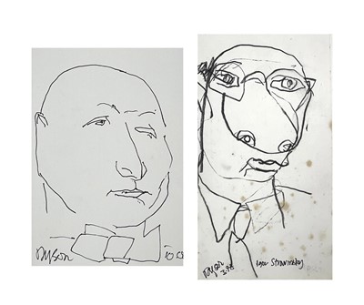 Lot 109 - Julian DYSON (1936-2003) Portrait of Igor...