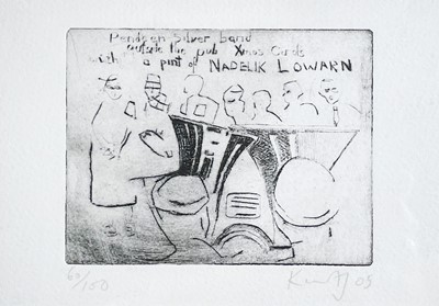 Lot 33 - Kurt JACKSON (1961) Pendeen Silver Band...