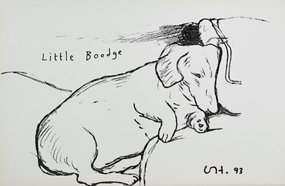 Lot 1052 - David HOCKNEY (1937) Little Boodge, 1993...