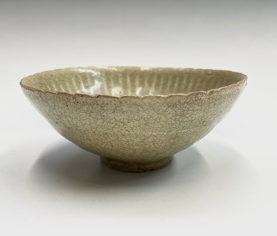 Lot 8 - A Chinese celadon bowl, Ming Dynasty, diameter...