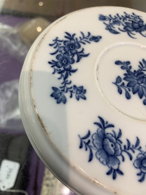 Lot 4 - A Chinese blue and white porcelain jar and...