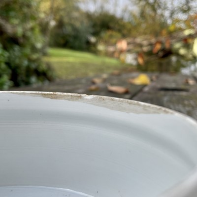 Lot 4 - A Chinese blue and white porcelain jar and...