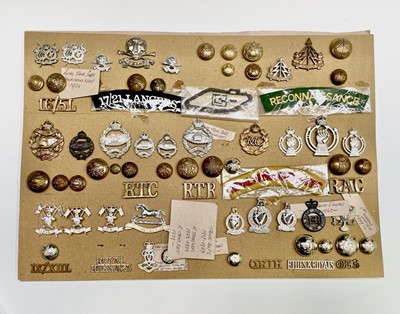 Lot 204 - Lancers, Queens Dragoon Guards, etc. A display...