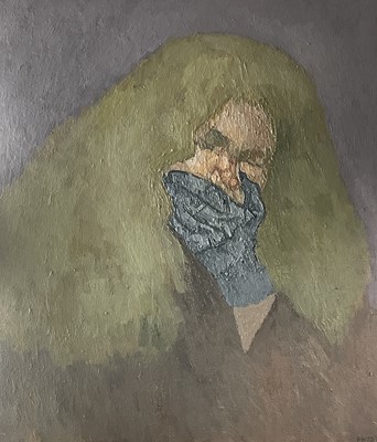 Lot 267 - Francis HEWLETT (1930-2012) Gloved Hand Oil on...