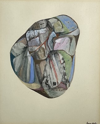 Lot 1054 - Wilfred AVERY (1926) The Textured Heart Mixed...