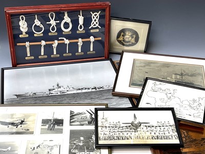 Lot 234 - Military - Royal Navy Ark Royal and other...