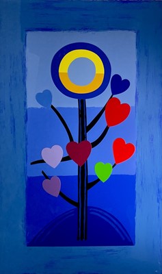 Lot 19 - Terry FROST (1915-2003) Blue Love Tree (Kemp...