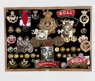 Lot 239 - Cornwall Regiments: Duke of Cornwall Light...