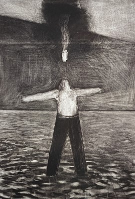 Lot 2 - Karl WESCHKE (1925-2005) The Fire Eater...